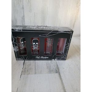TMD Holdings Tall skull Shot glass set Halloween